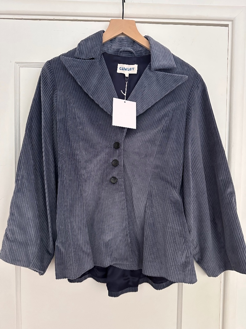 CAWLEY STUDIO tender blazer MYSTERE BRITISH 5 WALE CORDUROY